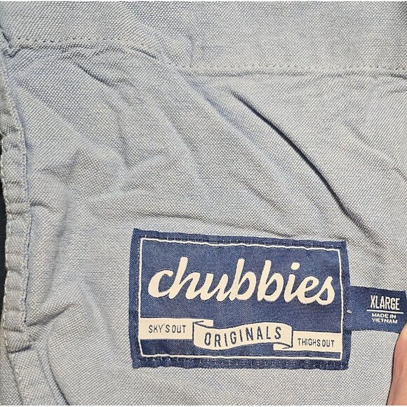 Chubbies Originals XL 7 Inch Shorts 1 Pair Dark Blue/Black and One Pair Khaki - Picture 8 of 14